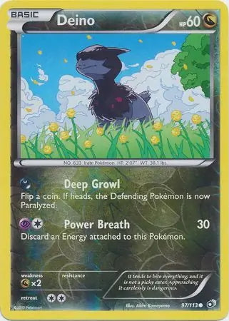 Legendary Treasures Deino #97/113 reverse holo